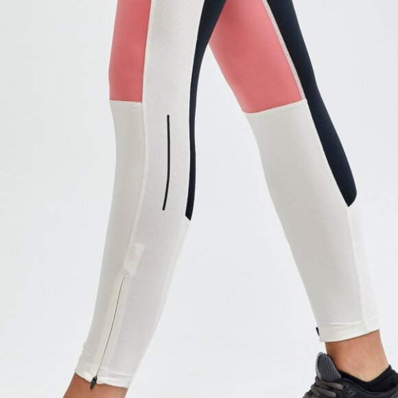 NWOT - Craft - Leggings - PRO hypervent - Coral & Black - Size 16 - Picture 2 of 14